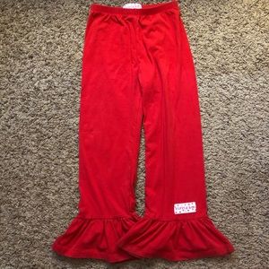 Ruffle Girl Pants - Size 8